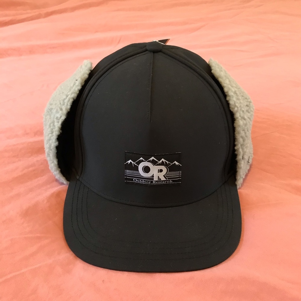 Outdoor Research Black Ice Trucker Hat Sz S/M